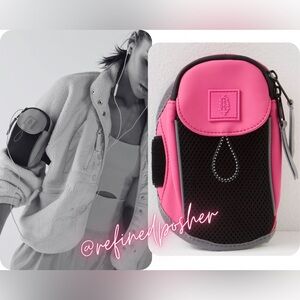 Free People Movement Back on Track Armband NEW Pink/Black Combo (One Size)
